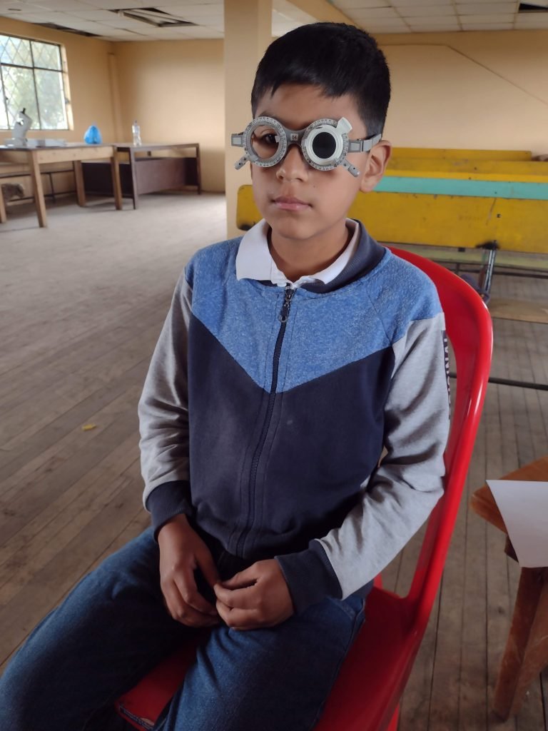 Donación de lentes Ecuador