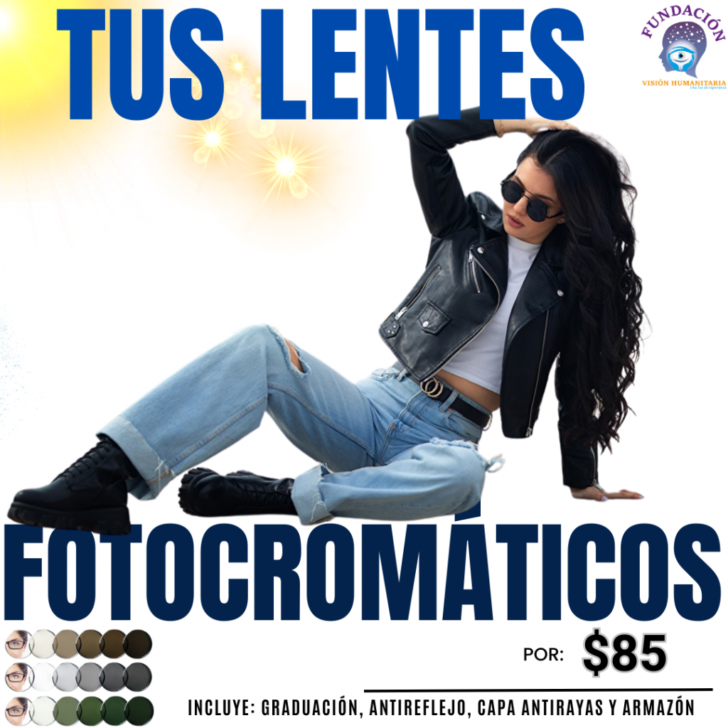 Promoción lentes fotocromáticos