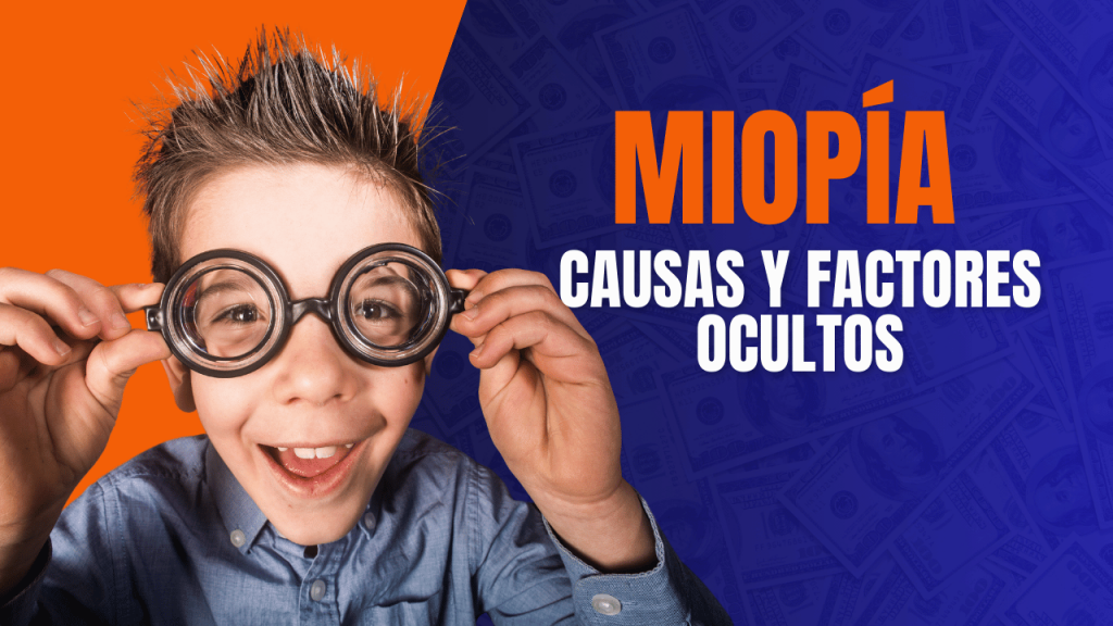 causa de miopía en niños